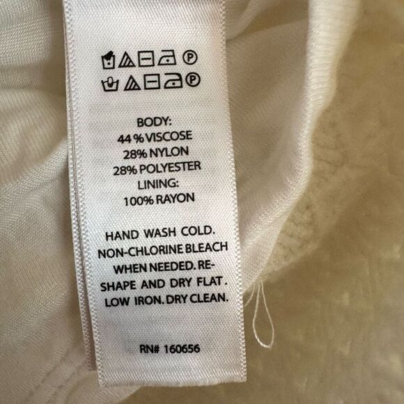 Joie Sleeveless Knit Sweater Dress Winter White Size Medium - Picture 5 of 6